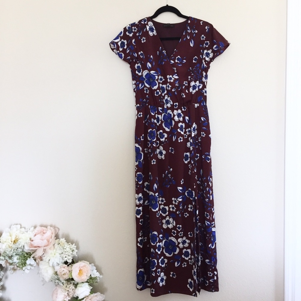 Banana Republic Floral Maxi Drea View 3